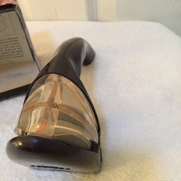 Vtg Cutco Knife Sharpener Professional Honing Stone Double Slot Handheld & Box - Picture 2 of 6